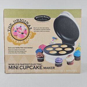 The Original Cupcake Maker by Smart Planet Mini Cupcake Maker In Original Box